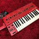 Rare Vintage Good Roland SH-101 32 Key Monophonic Analog Synthesizer MGS-1 Grip Red Used in Japan