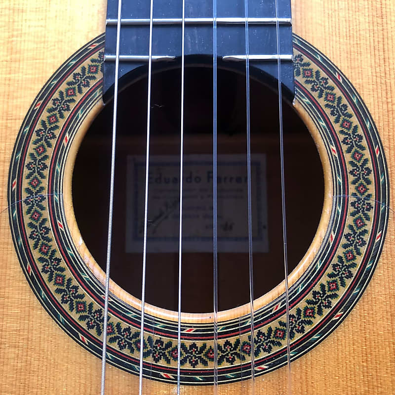 1985 EDUARDO FERRER flamenco guitar 1a | Reverb