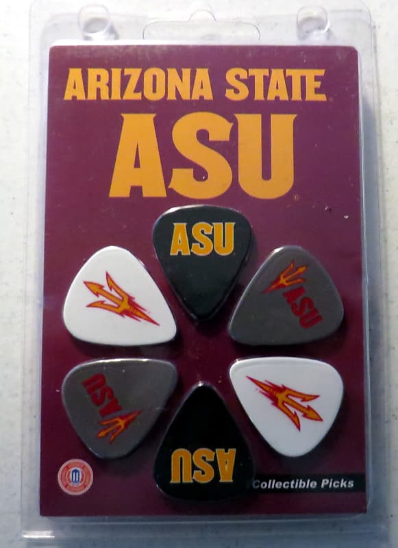 College Guitars CGP-AZST Guitar Picks (Set of 6) - Arizona State image 1