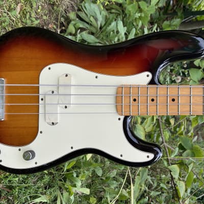 1983 Fender Elite Precision Bass I - Maple Fretboard - Brown Tobacco Sunburst OHSC for sale