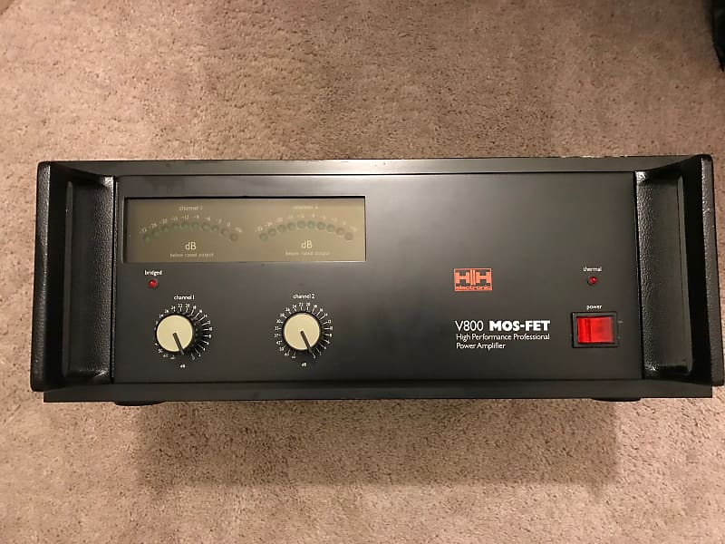HH V800 Poweramp Reverb