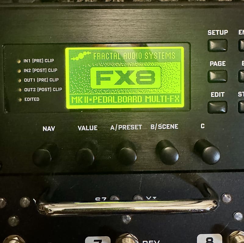 【美品】FRACTAL AUDIO SYSTEMS FX8 MARK II Fractal Audio Systems FX8 MARKII｜ミュージックランドKEY