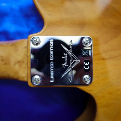 Fender Custom Shop Artisan Buckeye Burl Double Esquire Thinline NOS NAMM Limited Edition NEW 2020 image 10