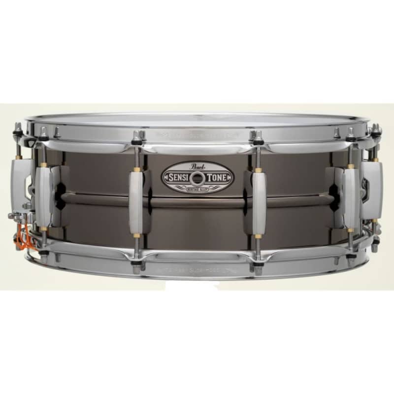 Pearl Sensitone Elite 14x6.5 Premium Beaded Brass Patina Snare Drum 