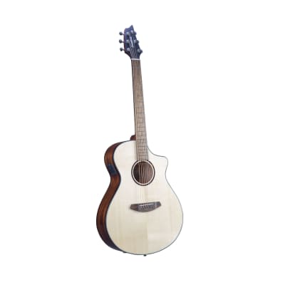 Breedlove Discovery S Concert CE European Spruce African Mahogany 6-String Acoustic Electric Guitar (Right-Handed, Natural Gloss) image 4