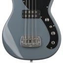 G&L Fullerton Deluxe Fallout Short-scale Bass Guitar - Grey Pearl
