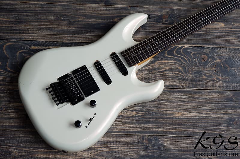 Aria Pro II WR-653A The Warrior 1989 Pearl White