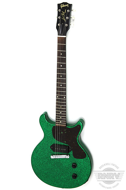 1958 Gibson Les Paul Junior Double Cutaway Green Sparkle