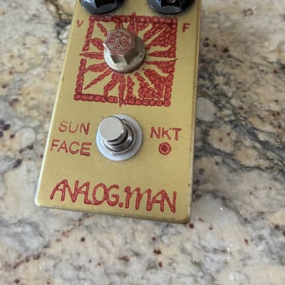 「週末セール！」Analog Man Sunface FUZZ クローン Analogman Sun Face Hi Gain Ge – Motor City Guitar