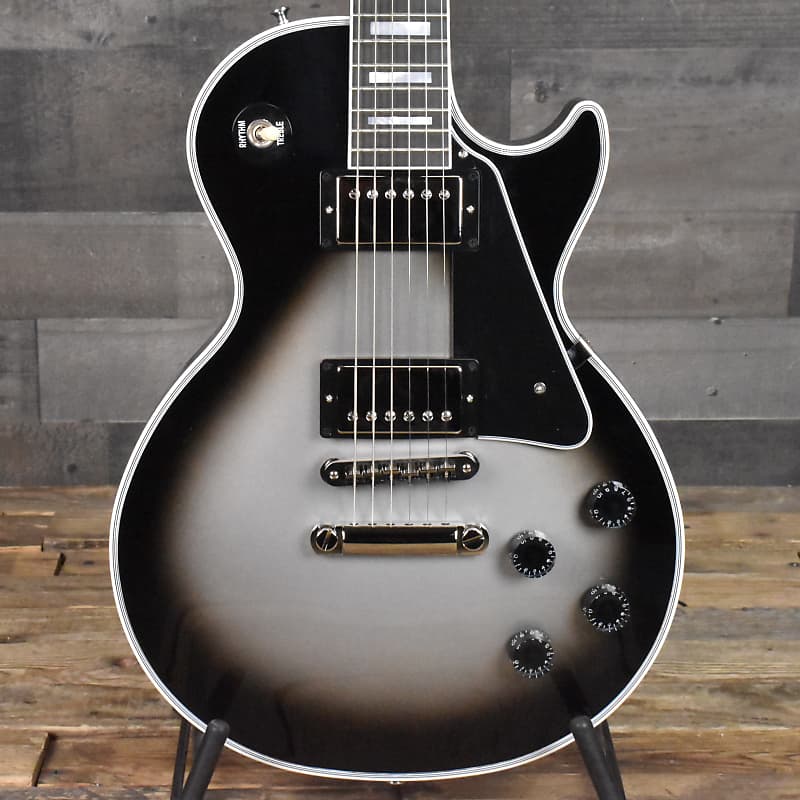 Gibson Custom Shop Les Paul Custom - Silver Burst image 1