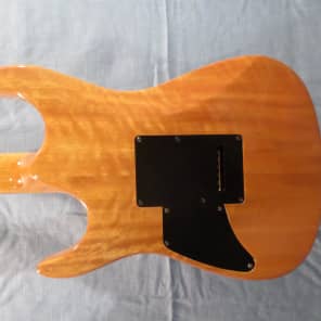 Fender Showmaster  Amber Flame carved Maple Top, the good one! image 7