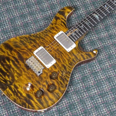 2021 Paul Reed Smith DGT Wood Library 10-Top Yellow Tiger! PRS! w/OHSC image 2