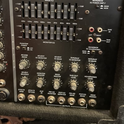 Crate PCM8DLX  8-Channel P.A. Head and Mixer image 5
