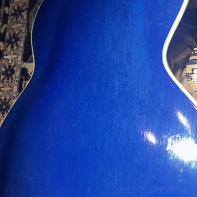 1956 Rare Blue National Archtop 1125 image 13