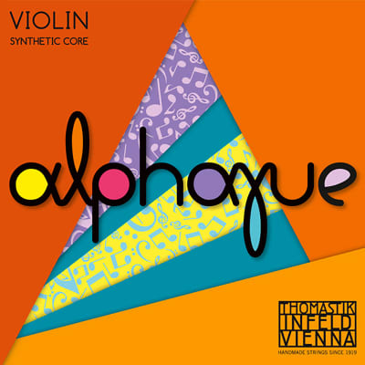 Thomastik-Infeld AL03A Alphayue Silver Wound Synthetic Core 4/4 Violin String - D (Medium)