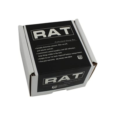 PROCO RAT2 Distortion Guitar Effect Pedal for Electric Guitar image 4