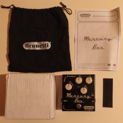 Brunetti Mercury Box Fluid Overdrive w/box, manual & bag image 2