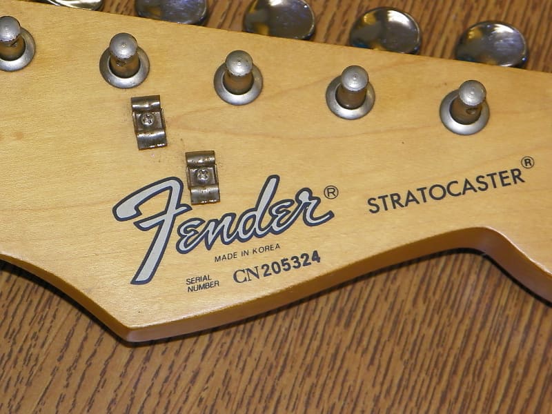 90年代　fender squier Stratocaster 良ネック FENDER MEX SQUIER STRATOCASTER 90年代のメキシコ製エントリー