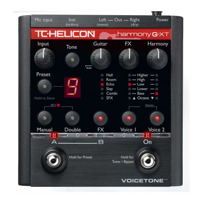 TC-HELICON harmony-G XT ボーカルエフェクター TC Electronic | Product | VOICETONE HARMONY-G XT