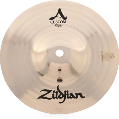 Zildjian 8 inch A Custom Splash Cymbal  Bundle with Zildjian 6 inch A Custom Splash Cymbal image 2