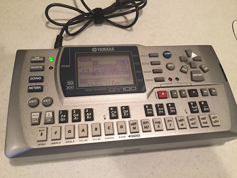 Yamaha QY100 Synthesizer/Sequencer with AC Adapter | Reverb