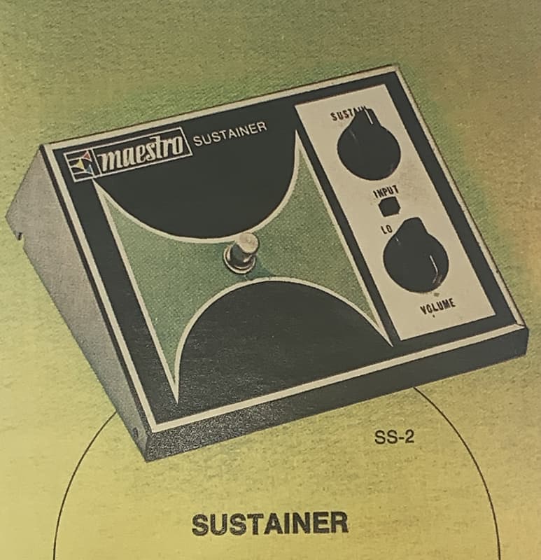 Maestro SS-2 SUSTAINER 1972年製　レア　箱付き　美品　付属品あり