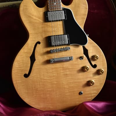 1995 Gibson USA ES-335 Dot Antique Natural Figured, w/OHSC, Good Wood Era, All Original, Natural Relic image 2