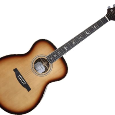 PRS SE Tonare T40E Acoustic-Electric Guitar, Tobacco Sunburst w/ Hard Case image 2