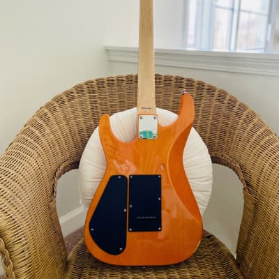 Jackson JS Series JS20 Dinky 2003 - 2004 - Amber Sunburst image 8