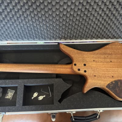 Odem Tenua headless mahogany guitar ABM bridge boutique image 6