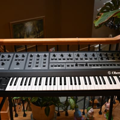 Oberheim OB-X8 61-Key 8-Voice Synthesizer 2022 - Present - Black with Wood Sides