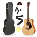 Yamaha FG800 Acoustic Guitar Bundle - with Hard Case