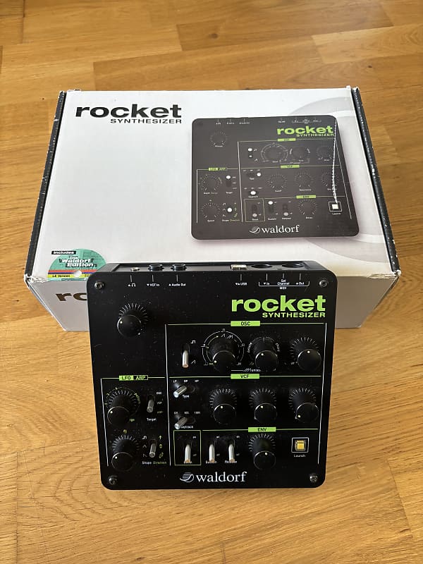 waldorf Rocket ロケット　シンセサイザー Waldorf Rocket Desktop Synthesizer | Sweetwater