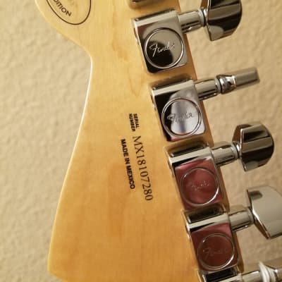 2018 Fender FSR Stratocaster Standard HSS Black MIM Mexican 2018 Fender FSR Stratocaster Standard HSS Black MIM Mexican