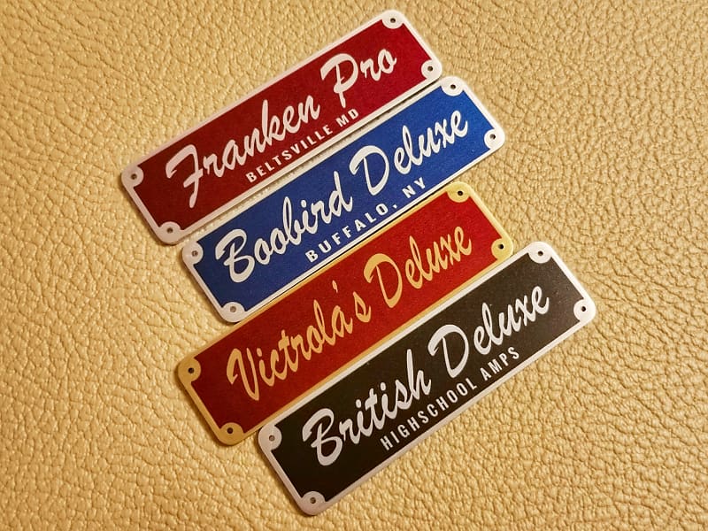 5e3 Custom Fender Style Guitar Amplifier Badge Blues Junior Reverb