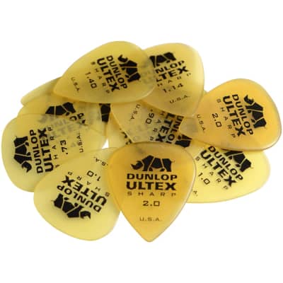 Dunlop Ultex Sharp Picks (set of 6) - 1.0 image 2