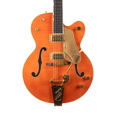 Used Gretsch G6120-SSL Brian Setzer Nashville Orange Flame 1997 image 1