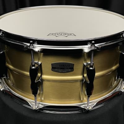 Yamaha SD4105 seamless brass snare drum | Reverb