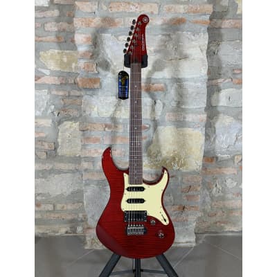 YAMAHA Pacifica 612VII FMX FR - Fired Red - New Model 2021 | Reverb