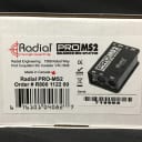 New Radial Engineering Pro MS2 / Passive Microphone Splitter w/ Free Cable, Winder & Pics