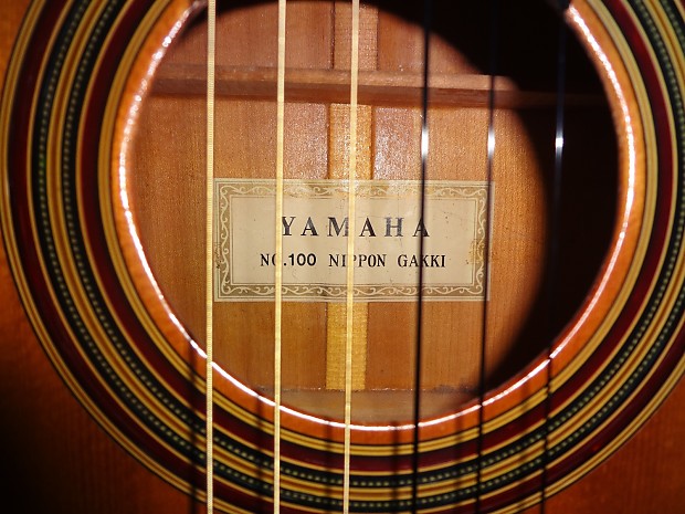 Yamaha No. 100 Classical – Nippon Gakki – Early Model | Reverb