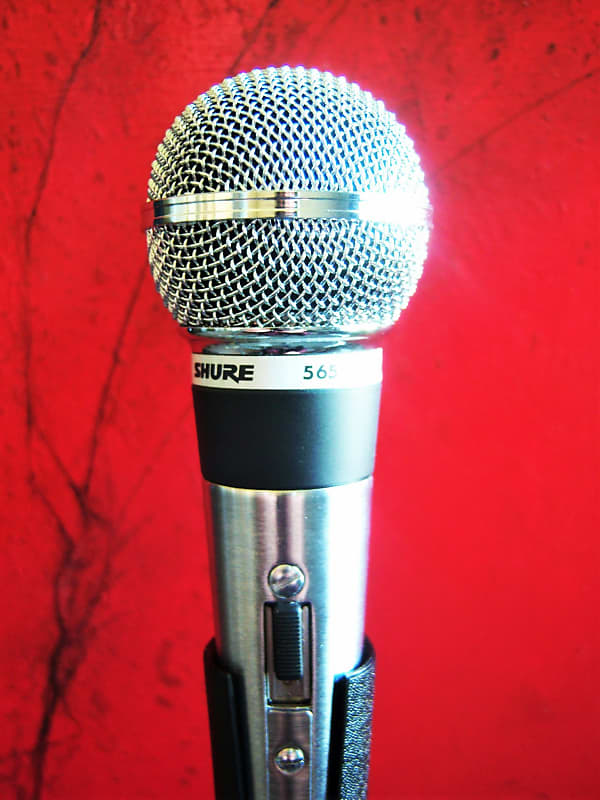 Vintage N.O.S 1990's Shure 565SD-CN dynamic cardioid microphone w  accessories Low Z SM58 # 1