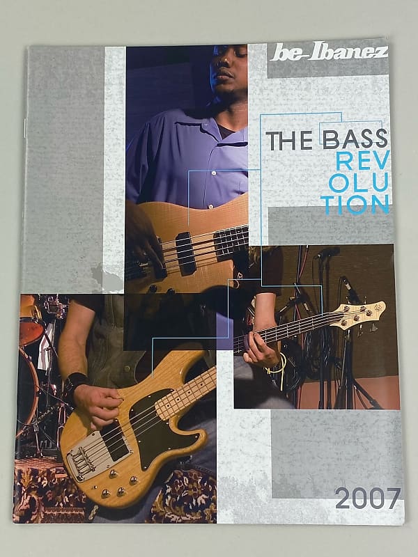 Ibanez Bass Catalog 2007 Reverb