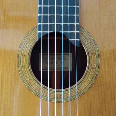 1994 Michael Thames Rosewood and Cedar Classical Guitar image 6