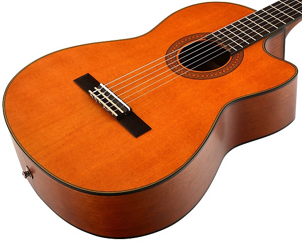 Yamaha CGX122MCC Acoustic Guitar Natural image 1