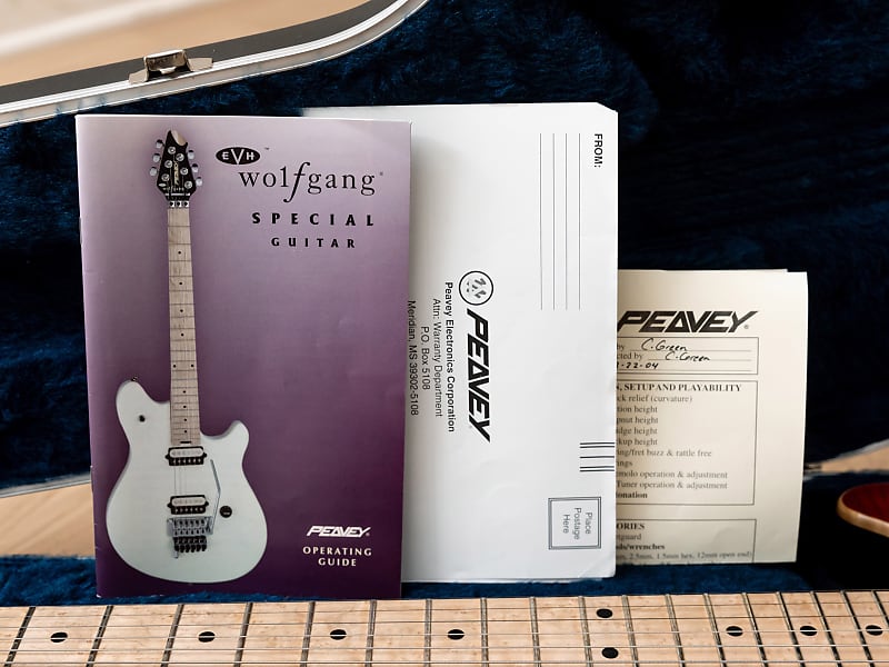 2004 Peavey EVH Wolfgang Special, 1 of 5 for Eddie Van Halen 2004 Peavey EVH Wolfgang Special, 1 of 5 for Eddie Van Halen