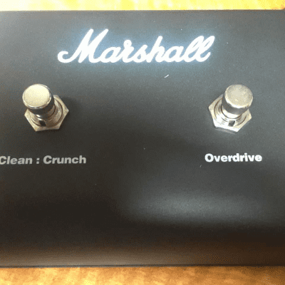 Marshall PEDL-90010 2-Button FX Amp Footswitch. 'Clean:Crunch & Overdrive'.Unused. image 1
