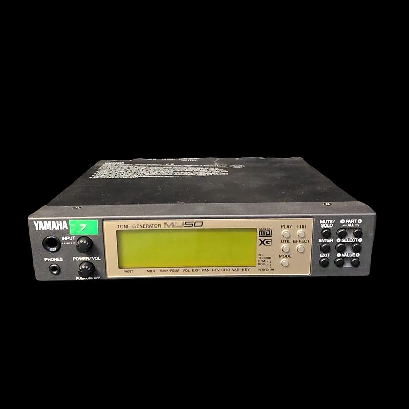 YAMAHA MU50 Tone Generator Sound Module MiDI sound source | eBay