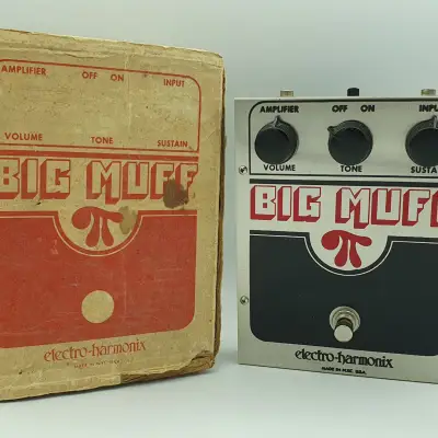Electro-Harmonix Big Muff Pi V3 1976 (Red & Black) image 1