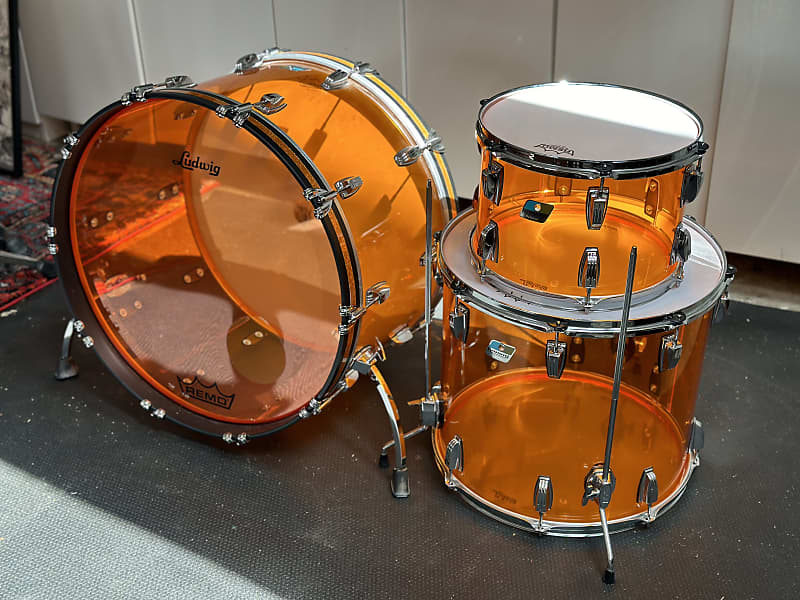 ludwig amber vistalite